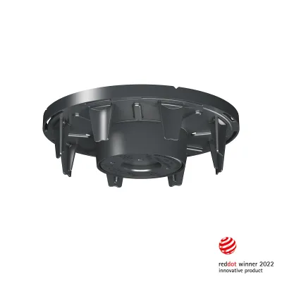 Primo Frontteil XL 150 P877 | LED & Halogen Einbaugehäuse Zubehör | 68 mm Öffnung | Betonbau | Mineralfaserplatte