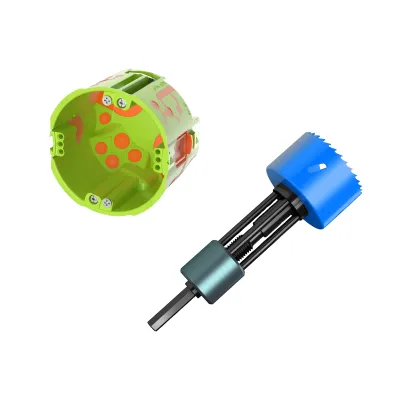 Primo Hohlwanddosen-Set Qnect HWD-Set-2 | 700x Verbindungsdose 62 mm | Schrauben | luftdicht | halogenfrei | grün