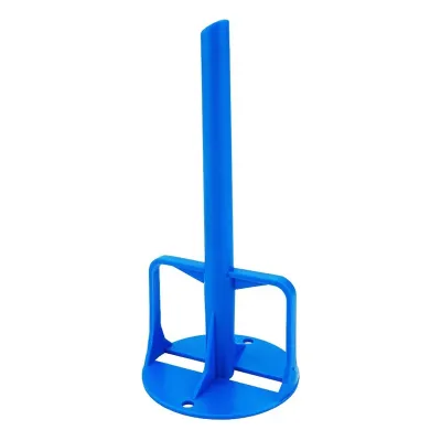 Primo Leitungsträger P001 | Kabelbügel Trockenbau | inkl. Klebescheibe | 13,5 cm | Kunststoff | 6 Leitungen