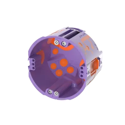 Primo Hohlwanddose Qnect P201-02 | Schallschutzdose Trockenbau | 62 mm tief | Ø 74 mm | halogenfrei | luftdicht