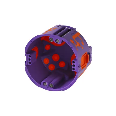 Primo Hohlwanddose Qnect P201-02 | Schallschutzdose Trockenbau | 62 mm tief | Ø 74 mm | halogenfrei | luftdicht