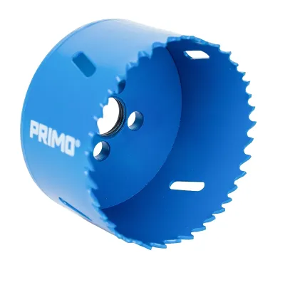 Primo Lochsäge P797-74 | 74 mm Durchmesser | für Bohr-Fixx | Gipskarton, Holz, Kunststoff | 40 mm Schnitttiefe