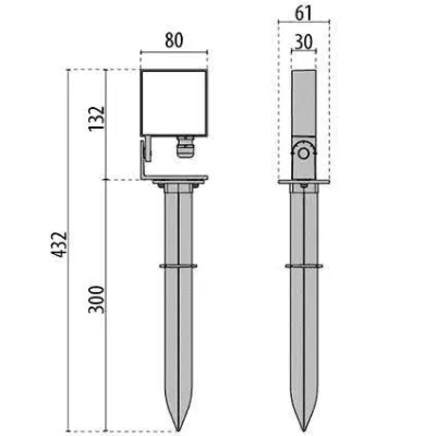 Prisma Erdspiess 700191 Target Außen 2018 69918050 69918050Prisma Erdspiess 7001