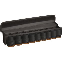 PRO Impact Steckschlüsseleinsatz-Set 3/4", 9-teilig (schwarz, Standard)