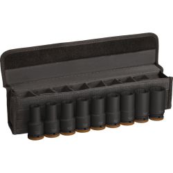 PRO Impact Steckschlüsseleinsatz-Set 3/4", 9-teilig (schwarz, tief)