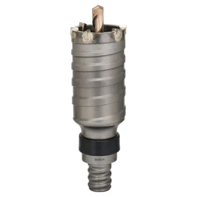 Bosch Bohrkrone 2608580519 SDS-max-9 | Ø 50 mm | Arbeitstiefe 80 mm | Hartmetall | für Beton, Ziegel, Kalkstein