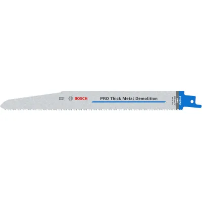 Bosch Säbelsägeblatt S1130CF 2608657528 | 5 Stück | PRO Thick Metal Demolition | 225mm | Für Stahl | Bi-Metall