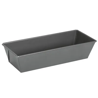 my basics Kastenform Profi 15934 | Backform 30 cm | Antihaftbeschichtet | Metall | Ofenfest | Anthrazit