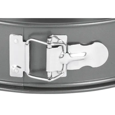 my basics Springform Profi 28 cm anthrazit | Antihaftbeschichtung | herausnehmbarer Boden | Metall | Kuchenbackform