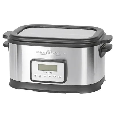 ProfiCook Sous Vide Garer PC-SV 1112 | 8,5L Edelstahl | 520W | präzise Temperatur | Schongaren | Warmhaltefunktion