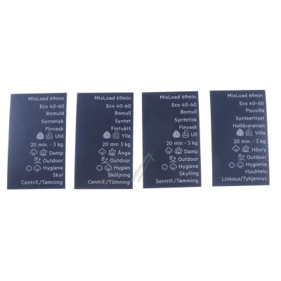 Programmwahlschalter für AEG Waschmaschine 140233656135 selbstklebend