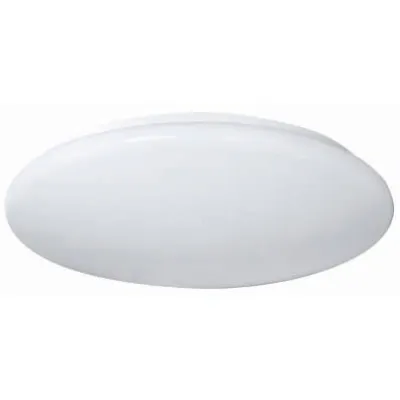 PROTEC.CLASS LED-Deckenleuchte PRLED 18W | 2100lm | Ø328mm | warmweiß 3000K | Metall | nicht dimmbar | IP44