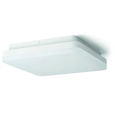 PROTEC.CLASS LED-Deckenleuchte PLEDALQ15W | quadratisch 220mm | 10/15W | 1100-1600lm | 3000/4000K | IP20/IP54