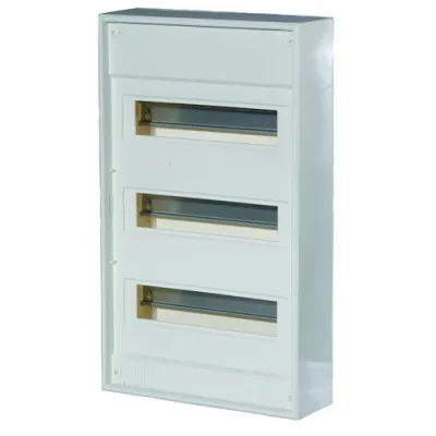 PROTEC AP-Verteiler PAPV36-3N | 3-reihig | Aufputz | 63A | IP30 | großer Verdrahtungsraum | plombierbar | silikonfrei