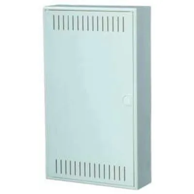 PROTEC.CLASS AP-Kommunikationsverteiler PAPV 48-4K | 4-reihig | Aufputz | Keystone Patchfeld | 3-fach Steckdose | 400V