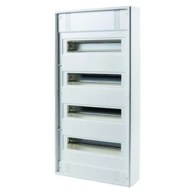 PROTEC.CLASS AP-Verteiler PAPV 48-4N | Aufputzverteiler 4-reihig | 48 Module | 63A | Kunststoff | IP30 | plombierbar