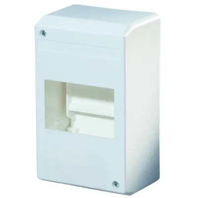 ProTec Aufputzminiverteiler PAPVMK 4 | 4 Module | bis 63A | Schraubklemmen | 400V | halogenfrei