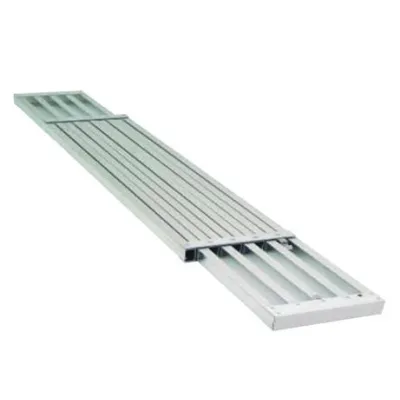 PROTEC.CLASS Alu-Teleskopdiele PATD 05102943 | ausziehbar 176,5–300,5 cm | rutschfest | 12 kg | Aluminium | Kunststoff