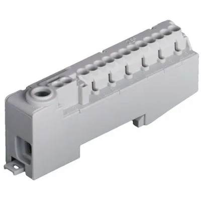 PROTEC.CLASS Abzweigklemme PAZKS 15 | 05105396 | 15-polig | steckbar | für DIN-Tragschiene | 80A | 500V | fingersicher