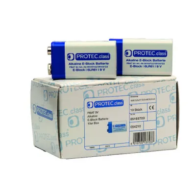 PROTEC.CLASS PBAT 9V 9V Block 10er Box