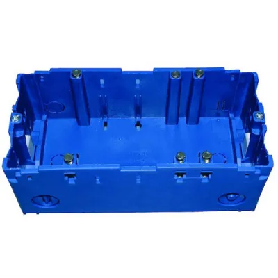 PROTEC.CLASS PBRED 265 BLAU Geräteeinbaudose 2-fach blau PROTEC