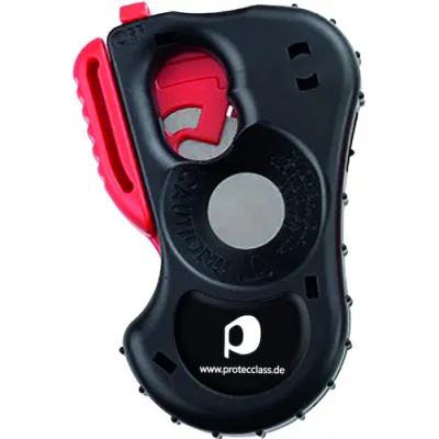 PROTEC.CLASS Kartuschenschneider PCUT Cutter | Kartuschendüsen schneiden | Edelstahlklinge | ergonomisch | schwarz