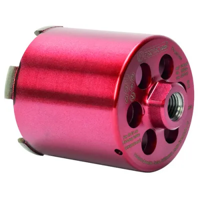 PROTEC.CLASS Dosensenker PDLGP82A | 82 mm | M16 Gewinde | Diamantsegment | Staubabsaugung | 70 mm Arbeitstiefe | rot