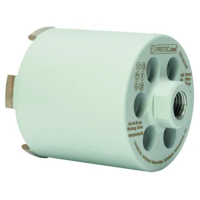 PROTEC.CLASS Dosensenker PDLGU82A | 82 mm | Diamant | M16 Gewinde | Staubabsaugung | Beton & Stein | 70 mm Arbeitstiefe