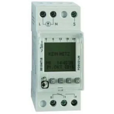 Protec.class Jahres-Zeitschaltuhr PDSU21GDJNW 293017 | Digital | 1 Schließer | 16A | 2000W | 84 Programme | deutsch