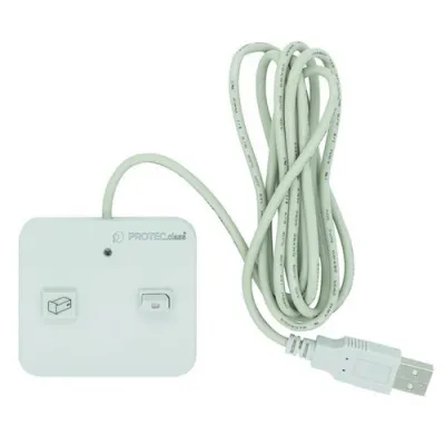 PROTEC.CLASS Programmierpaket PDSUPPN2 für Zeitschaltuhren | USB-Adapter | Datenschlüssel | Software | Windows 10/8/7