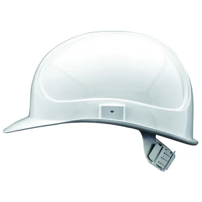 PROTEC.CLASS Elektrikerhelm PEH1000 | 1.000V isolierend | Polyethylen | EN 397 & EN 50365 | 6-Punkt-Gurt | weiß