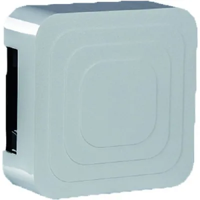 PROTEC.CLASS Elektromechanischer Gong PEMG5 | Zweiton Bim-Bam/Ding-Dong | 8-12V AC/9V Batterie | Weiß | Aufputz