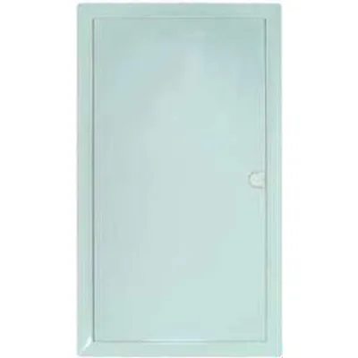 PROTEC.CLASS Ersatztür PETUP 1N 214235 | für UP-/HW-Verteiler 1-reihig | Stahl pulverbeschichtet | Weiß RAL 9010