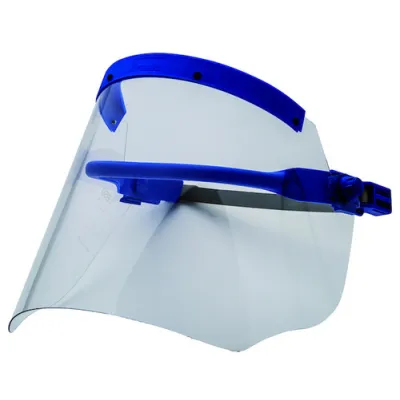 PROTEC.CLASS Gesichtsschutz PGEH1000 | Elektriker Helmvisier 1.000V | Polycarbonat | UV-Schutz | glasklar