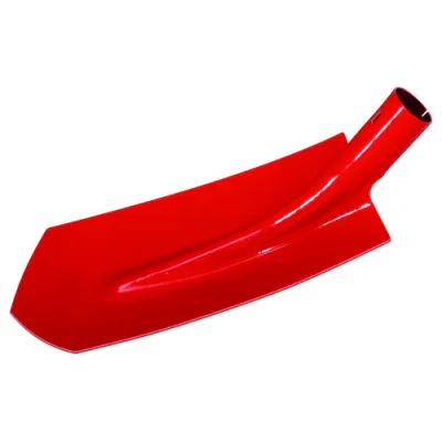 PROTEC.CLASS Kabelgrabenschaufel PKGS 16cm | extra schmal | gehärteter Stahl | ohne Stiel | rot | Made in Germany