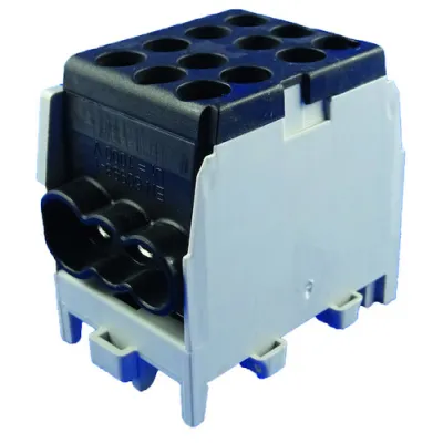 PROTEC.class PHLAK2524SW Hauptleitungsabzweigklemme 25/16mm² | 1-polig | Tragschiene 35mm | VDE | IP20