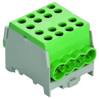 PROTEC.CLASS Hauptleitungsabzweigklemme PHLAK3526GN 35/25mm² | DIN-Tragschiene | 1-polig | 1000V | VDE | grün