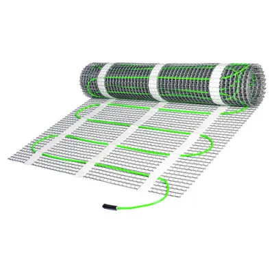 PROTEC.CLASS Heizmatte PHM7,0 05104288 | 7m² | 1120W | 160W/m² | selbstklebend | 230V | grün | Dünnbettheizmatte