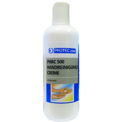 PROTEC Handreinigungscreme PHRC500 | Entfernt Öl, Fett, Teer, Farbe, Klebereste | Biologisch abbaubar | 500 ml