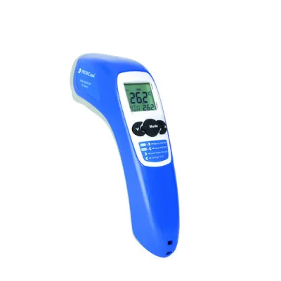 PROTEC.class Infrarot-Laserthermometer PIL 192305 | -50°C bis +500°C IR | K-Typ Fühler | LED-Taschenlampe | Pistolenform