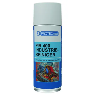 PROTEC.CLASS Industriereiniger PIR 400 | Klebereste Entferner | gegen Öl, Fett, Wachs, Silikon | Zitrusduft | 400ml