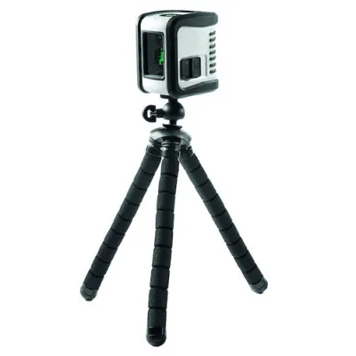 PROTEC.CLASS Kreuzlinienlaser PKLL | Grün | 90° Kreuzlinien | Selbstnivellierend ±3° | 15m Innen | 2-K Gummigehäuse