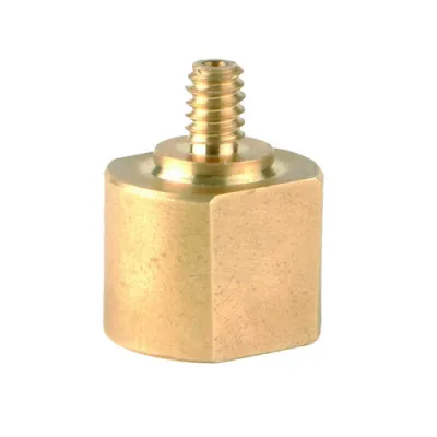PROTEC.CLASS Adapter PKLLA | 1/4" Außengewinde auf 5/8" Innengewinde | Messing | Stativadapter für PKS120, PKLL