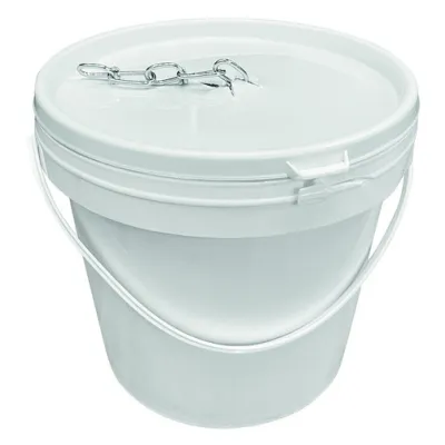 PROTEC.CLASS Knotenkette PKNK25E K25/2,2mm | DIN 5686 | 30m Eimer | verzinkt | Universal Abhängung | für Bau & Handel