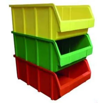 PROTEC.CLASS Lagerkasten PLAKA 3 | Kleinteilebox 230x151 mm | stapelbar | Polypropylen | grün | robust | ölbeständig