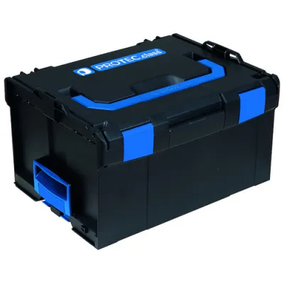 PROTEC.CLASS Systemkoffer PLBOXX238S | Werkzeugkoffer leer H 253mm | ABS Kunststoff | 25kg Kapazität | schwarz