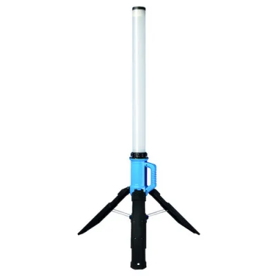 PROTEC.CLASS LED-Arbeitssäule 05400731 | 360° Baustellenstrahler | 90W | 8.100 lm | 6500K | IK10 | 5m Kabel