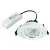 Bild: PROTEC.CLASS LED-Einbaudownlight PLEDEDW 05400792 | 8,5W | 640 lm | 3.000K warmweiß | dimmbar | schwenkbar | weiß