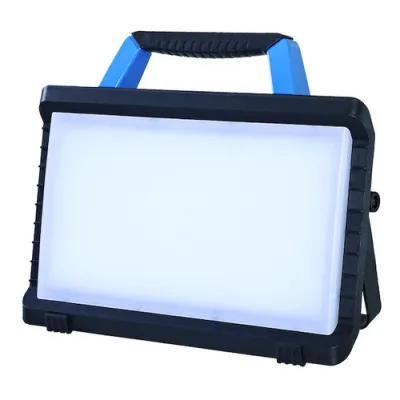 PROTEC.CLASS LED-Arbeitsstrahler PLEDMALA 30W Akku | 4400 mAh | IP54 | 2,5h Laufzeit | robust | Baustellenleuchte