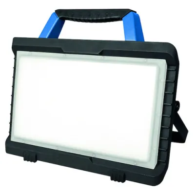 PROTEC.CLASS LED-Arbeitsleuchte PLEDMALMA Multi-Akku | 18V Bosch Makita Dewalt | 5000 lm | 4 Stufen | USB | IP54